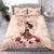 Tahiti Women's Day Bedding Set With Polynesian Pattern