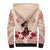 Tahiti Women's Day Sherpa Hoodie With Polynesian Pattern LT05 - Polynesian Pride