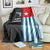 Personalised West Papua Blanket Polynesian Pattern With Coat Of Arms