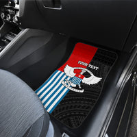 Personalised West Papua Car Mats Polynesian Pattern With Coat Of Arms LT05 - Polynesian Pride