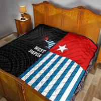West Papua Quilt Polynesian Pattern With Coat Of Arms LT05 - Polynesian Pride