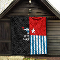 West Papua Quilt Polynesian Pattern With Coat Of Arms LT05 - Polynesian Pride