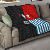 West Papua Quilt Polynesian Pattern With Coat Of Arms LT05 - Polynesian Pride