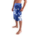 Samoa Siapo Pattern With Navy Hibiscus Lavalava LT05 - Polynesian Pride