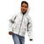 Samoa Siapo Pattern With White Hibiscus Kid Hoodie LT05 - Polynesian Pride