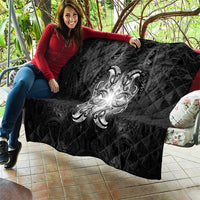 New Zealand Matariki Quilt Maori Moko Black Galaxy LT05 - Polynesian Pride