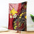 Papua New Guinea And Australia Aboriginal Blanket Bird Of Paradise And Kangaroo Together