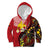 Papua New Guinea And Australia Aboriginal Kid Hoodie Bird Of Paradise And Kangaroo Together