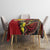 Papua New Guinea And Australia Aboriginal Tablecloth Bird Of Paradise And Kangaroo Together