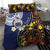 Samoa And Australia Together Bedding Set Aboriginal Mix Polynesian