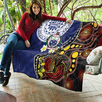 Samoa And Australia Together Quilt Aboriginal Mix Polynesian LT05 - Polynesian Pride