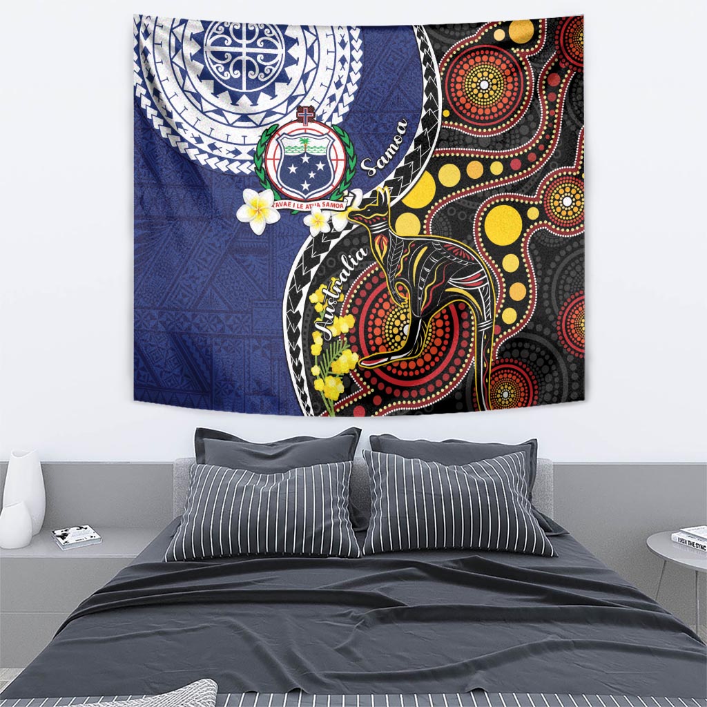 Samoa And Australia Together Tapestry Aboriginal Mix Polynesian LT05 - Polynesian Pride