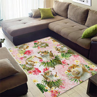 Hawaii Guinea Hula Pig Area Rug Funny Tropical Style LT05 - Polynesian Pride