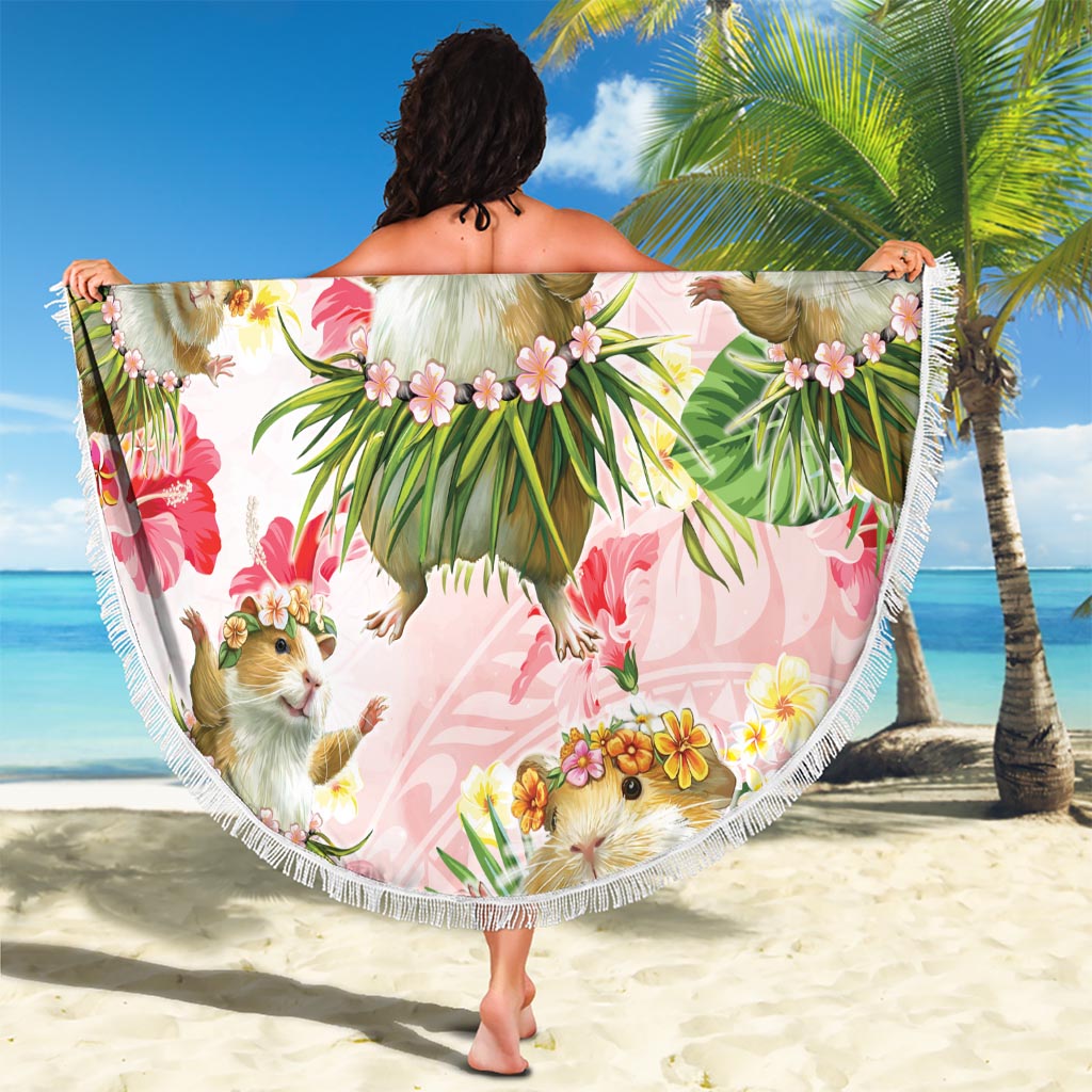 Hawaii Guinea Hula Pig Beach Blanket Funny Tropical Style LT05 - Polynesian Pride