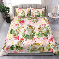 Hawaii Guinea Hula Pig Bedding Set Funny Tropical Style LT05 - Polynesian Pride