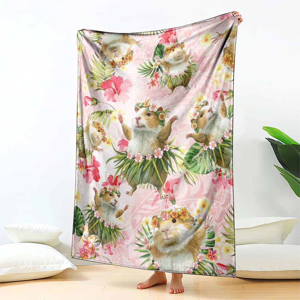 Hawaii Guinea Hula Pig Blanket Funny Tropical Style LT05 - Polynesian Pride