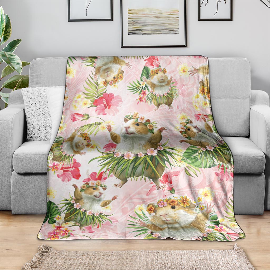 Hawaii Guinea Hula Pig Blanket Funny Tropical Style LT05 - Polynesian Pride