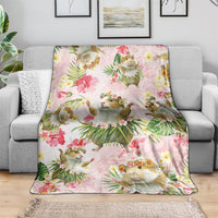 Hawaii Guinea Hula Pig Blanket Funny Tropical Style LT05 - Polynesian Pride