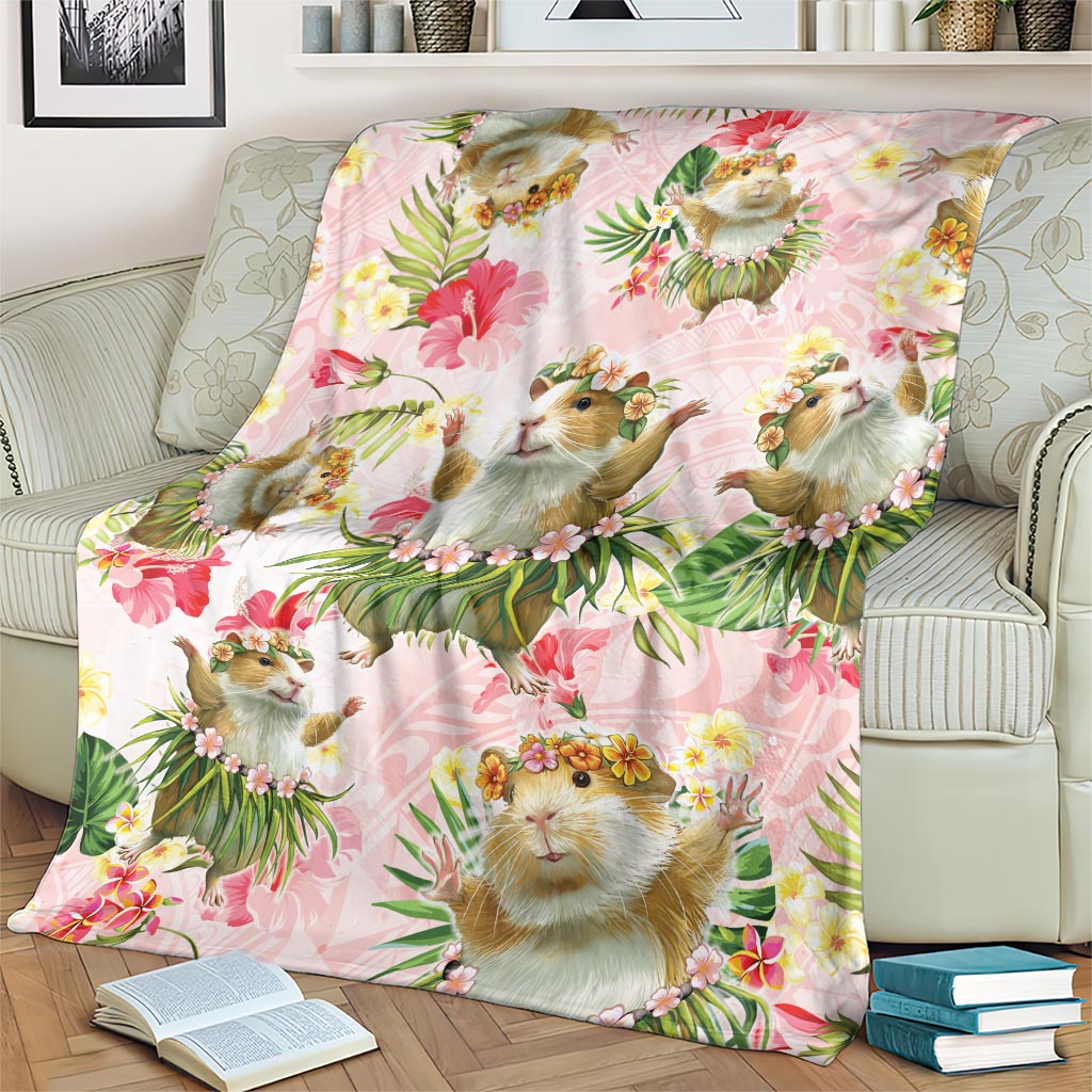 Hawaii Guinea Hula Pig Blanket Funny Tropical Style LT05 - Polynesian Pride