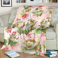 Hawaii Guinea Hula Pig Blanket Funny Tropical Style LT05 - Polynesian Pride
