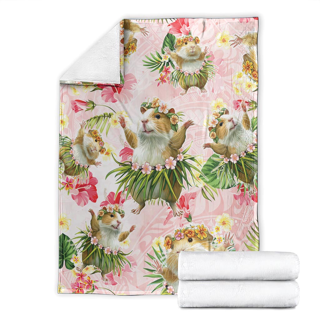 Hawaii Guinea Hula Pig Blanket Funny Tropical Style LT05 - Polynesian Pride