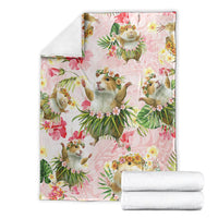 Hawaii Guinea Hula Pig Blanket Funny Tropical Style LT05 - Polynesian Pride