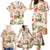 Hawaii Guinea Hula Pig Family Matching Mermaid Dress and Hawaiian Shirt Funny Tropical Style