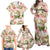 Hawaii Guinea Hula Pig Family Matching Off Shoulder Maxi Dress and Hawaiian Shirt Funny Tropical Style