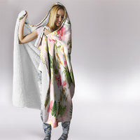 Hawaii Guinea Hula Pig Hooded Blanket Funny Tropical Style LT05 - Polynesian Pride