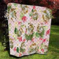 Hawaii Guinea Hula Pig Quilt Funny Tropical Style LT05 - Polynesian Pride