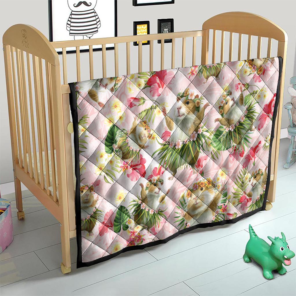 Hawaii Guinea Hula Pig Quilt Funny Tropical Style LT05 - Polynesian Pride