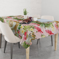 Hawaii Guinea Hula Pig Tablecloth Funny Tropical Style LT05 - Polynesian Pride