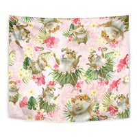 Hawaii Guinea Hula Pig Tapestry Funny Tropical Style LT05 - Polynesian Pride