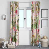 Hawaii Guinea Hula Pig Window Curtain Funny Tropical Style LT05 - Polynesian Pride