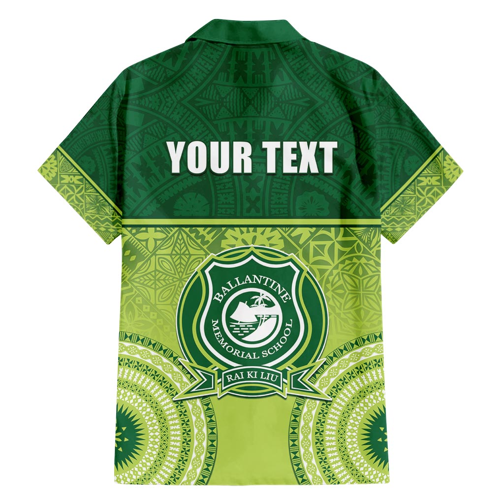 Personalised Ballantine Memorial School Hawaiian Shirt With Fijian Tapa Pattern LT05 - Polynesian Pride