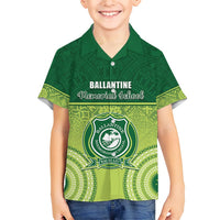 Personalised Ballantine Memorial School Hawaiian Shirt With Fijian Tapa Pattern LT05 - Polynesian Pride