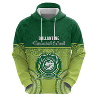 Personalised Ballantine Memorial School Hoodie With Fijian Tapa Pattern LT05 - Polynesian Pride