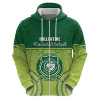 Personalised Ballantine Memorial School Hoodie With Fijian Tapa Pattern LT05 - Polynesian Pride