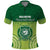 Personalised Ballantine Memorial School Polo Shirt With Fijian Tapa Pattern