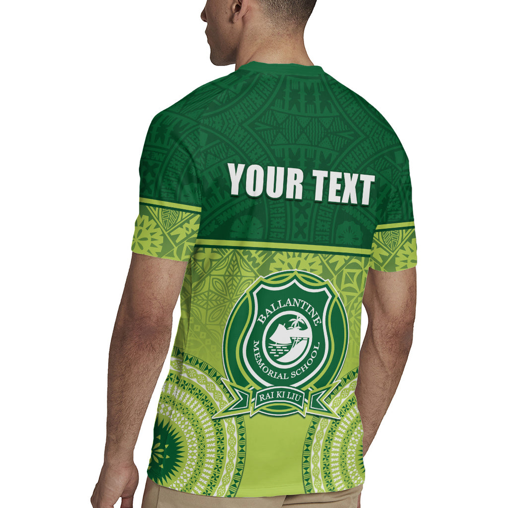 Personalised Ballantine Memorial School Rugby Jersey With Fijian Tapa Pattern LT05 - Polynesian Pride