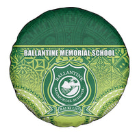 Ballantine Memorial School Spare Tire Cover With Fijian Tapa Pattern LT05 - Polynesian Pride