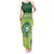 Personalised Ballantine Memorial School Tank Maxi Dress With Fijian Tapa Pattern