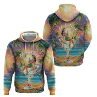 Aloha Hawaii Hoodie Hula Martini Tropical Vibes LT05 - Polynesian Pride