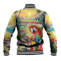 Hawaii Parrot Baseball Jacket Im Not Waiting Till 5 Oclock LT05 - Polynesian Pride