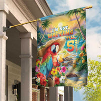Hawaii Parrot Garden Flag Im Not Waiting Till 5 Oclock LT05 House Flag Colorful - Polynesian Pride