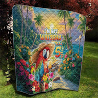 Hawaii Parrot Quilt Im Not Waiting Till 5 Oclock LT05 - Polynesian Pride