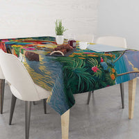 Hawaii Parrot Tablecloth Im Not Waiting Till 5 Oclock LT05 - Polynesian Pride