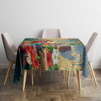 Hawaii Parrot Tablecloth Im Not Waiting Till 5 Oclock LT05 - Polynesian Pride