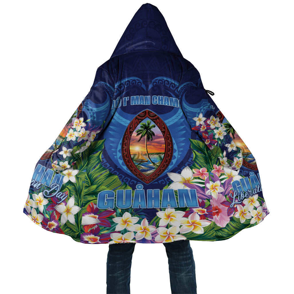 Guam Liberation Day Cloak Pas Para I Chamoru LT05 Unisex Navy - Polynesian Pride