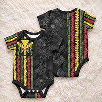 Hawaii Lei Kanaka Maoli Flag Baby Onesie Tropical Vibes LT05 - Polynesian Pride